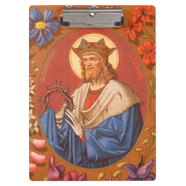 St. Louis IX the King (PM 05) Customisable Clipboard (Front)