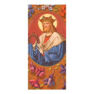 St. Louis IX the King (PM 05) Customisable Rack Card