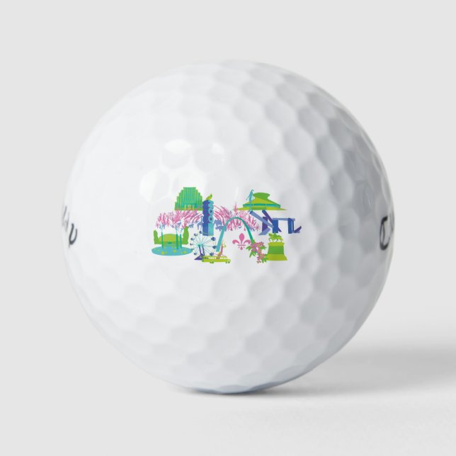 St. Louis Landmark Golf Ball (Front)