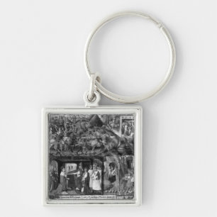 St. Louis  Leaving for the Crusade Key Ring