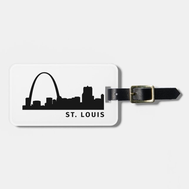 St. Louis Luggage Tag (Front Horizontal)