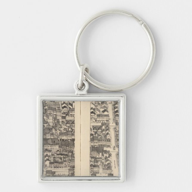 St. Louis, Missouri 12 Key Ring (Front)