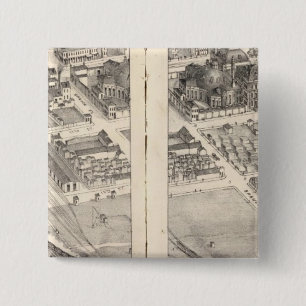 St. Louis, Missouri 15 Cm Square Badge