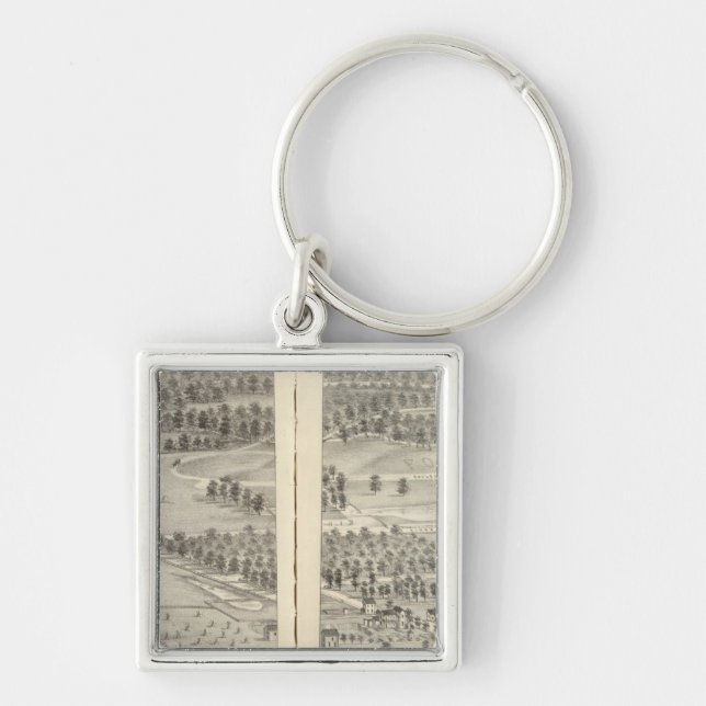 St. Louis, Missouri 22 Key Ring (Front)