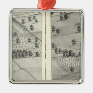 St. Louis, Missouri 24 Metal Tree Decoration