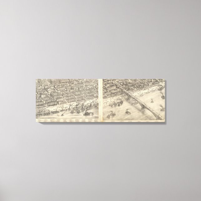 St. Louis, Missouri 2 Canvas Print (Front)
