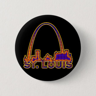 ST. LOUIS, MISSOURI 6 CM ROUND BADGE