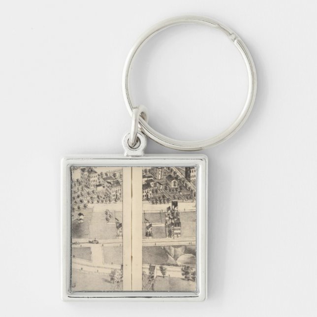 St. Louis, Missouri 9 Key Ring (Front)