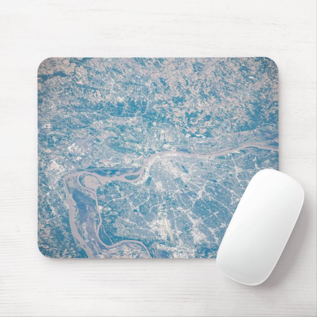 St. Louis, Missouri Along The Mississippi River. Mouse Pad (With Mouse)
