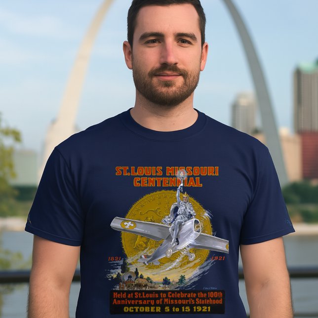 St. Louis Missouri Centennial 1921 T-Shirt (Creator Uploaded)