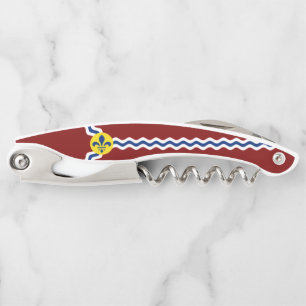 St.Louis (Missouri) city flag Corkscrew