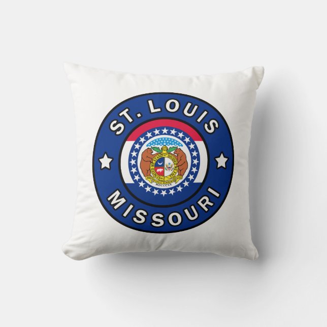 St. Louis Missouri Cushion (Front)