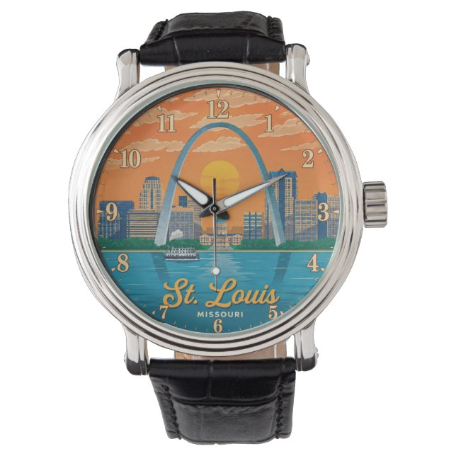 St. Louis Missouri Gateway Arch Watch (Front)