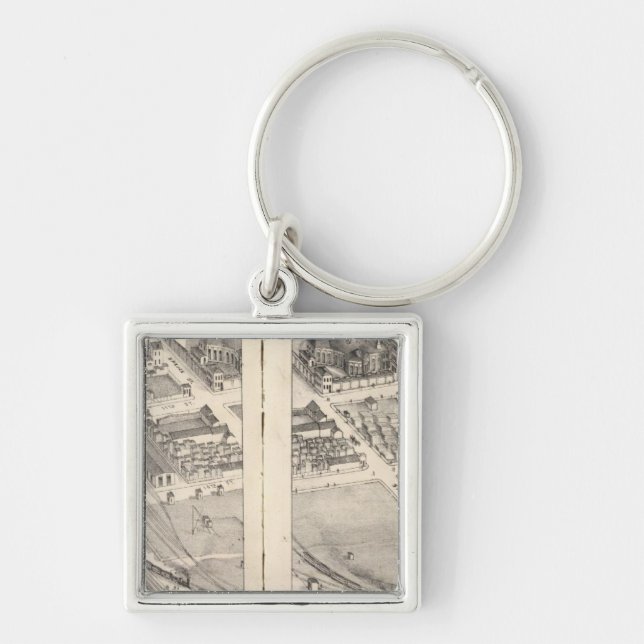 St. Louis, Missouri Key Ring (Front)