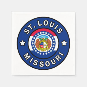 St. Louis Missouri Napkin