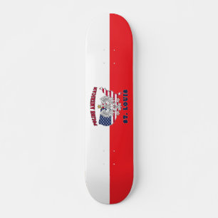 St. Louis Missouri Polish Skateboard