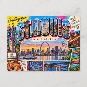 St Louis Missouri Postcard