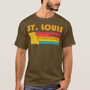 St Louis Missouri Vintage Distressed Souvenir 2 T-Shirt