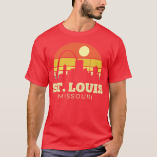 St Louis Missouri Vintage Sunset T-Shirt