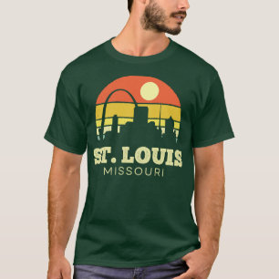 St Louis Missouri Vintage Sunset T-Shirt