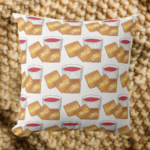 St. Louis MO Missouri Toasted Fried Ravioli Food Cushion