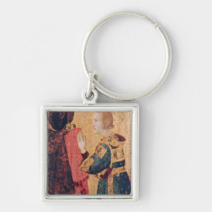 St. Louis of Toulouse crowning his brother Key Ring