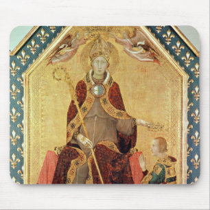 St. Louis of Toulouse crowning his brother Mouse Pad