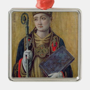 St. Louis  of Toulouse Metal Tree Decoration