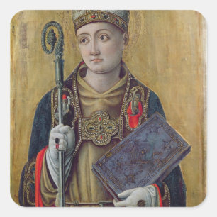 St. Louis  of Toulouse Square Sticker