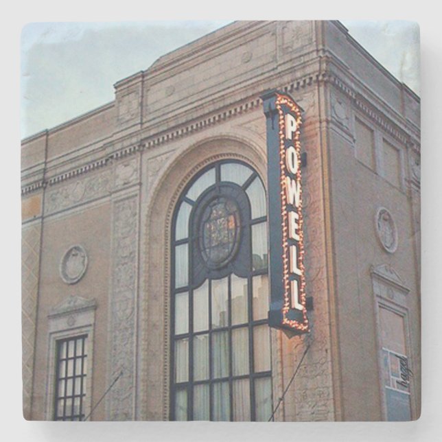 St. Louis, Powell Hall,Saint Louis Marble Coasters (Front)