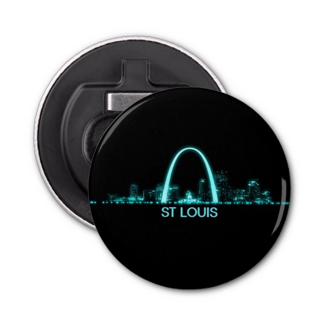 St Louis Skyline Bottle Opener (Front)
