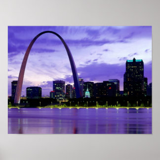 St. Louis Skyline Poster