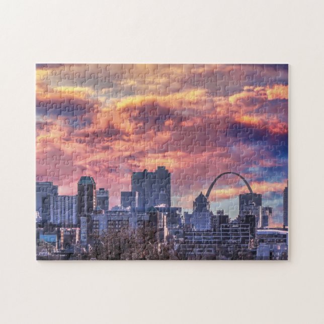 St. Louis Sunrise Jigsaw Puzzle (Horizontal)