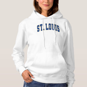 St. Louis Vintage Varsity College Style Hoodie