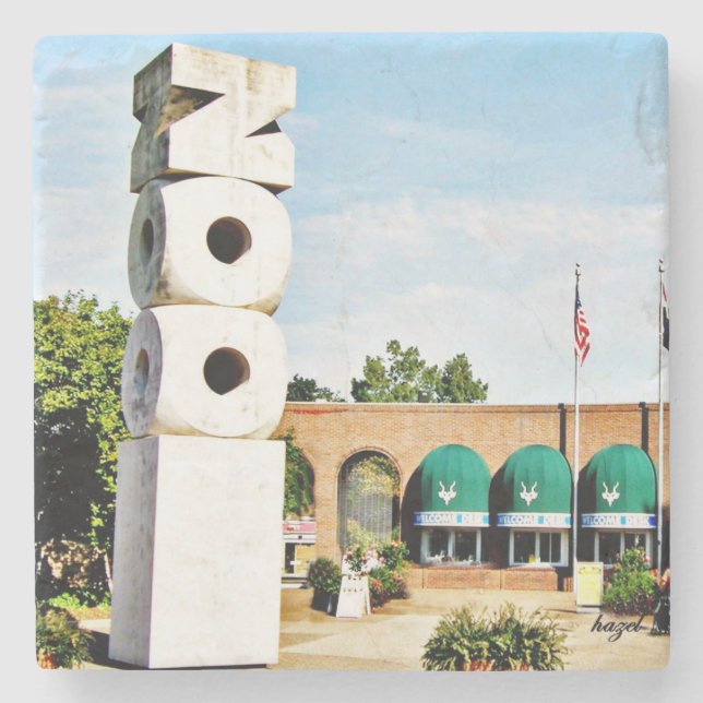 St. Louis Zoo, Zoo, Saint Louis Coasters,  Stone Coaster (Front)