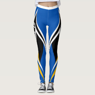 st. lucia classic colourful leggings