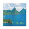 St. Lucia fridge magnet
