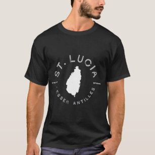 St. Lucia Graphic Vintage Sweatshirt T-Shirt