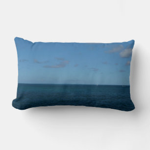 St. Lucia Horizon Blue Ocean Lumbar Cushion