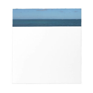 St. Lucia Horizon Blue Ocean Notepad