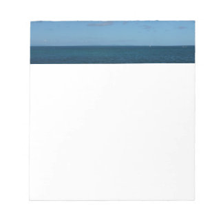 St. Lucia Horizon Blue Ocean Notepad