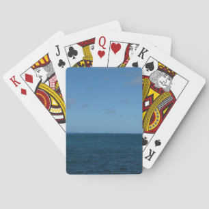 St. Lucia Horizon Blue Ocean Playing Cards