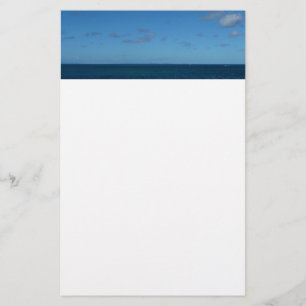 St. Lucia Horizon Blue Ocean Stationery