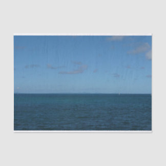 St. Lucia Horizon Blue Ocean Tissue Paper