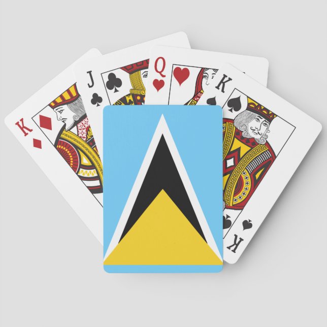 St Lucia  Playing Cards (Back)