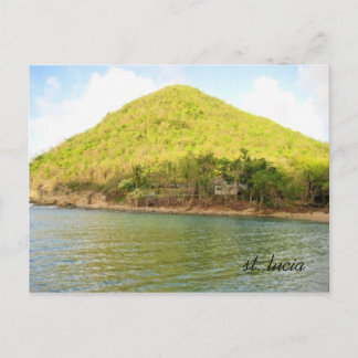 st. lucia postcard