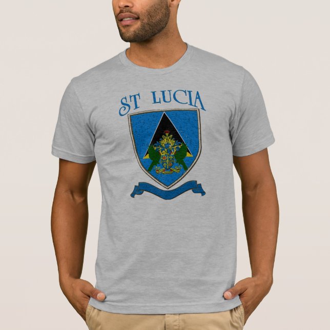 st lucia T-Shirt (Front)