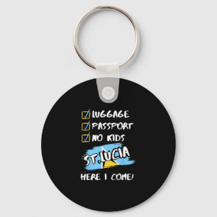 St. Lucia Vacation Outfit For Couples No Kids St. Key Ring