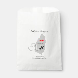 St Lucia Weddings Celebration Favour Bags
