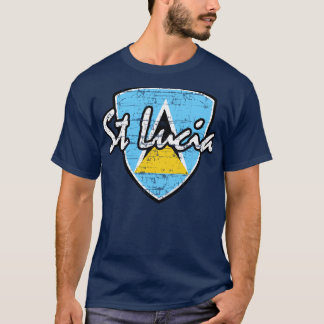 St Lucian flag design T-Shirt